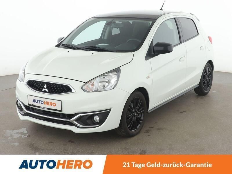 Weiß Gebraucht 2020 Mitsubishi Space Star Diamant Edition Kleinwagen | 8.460 € (Fairer Preis) - Bild 1/3