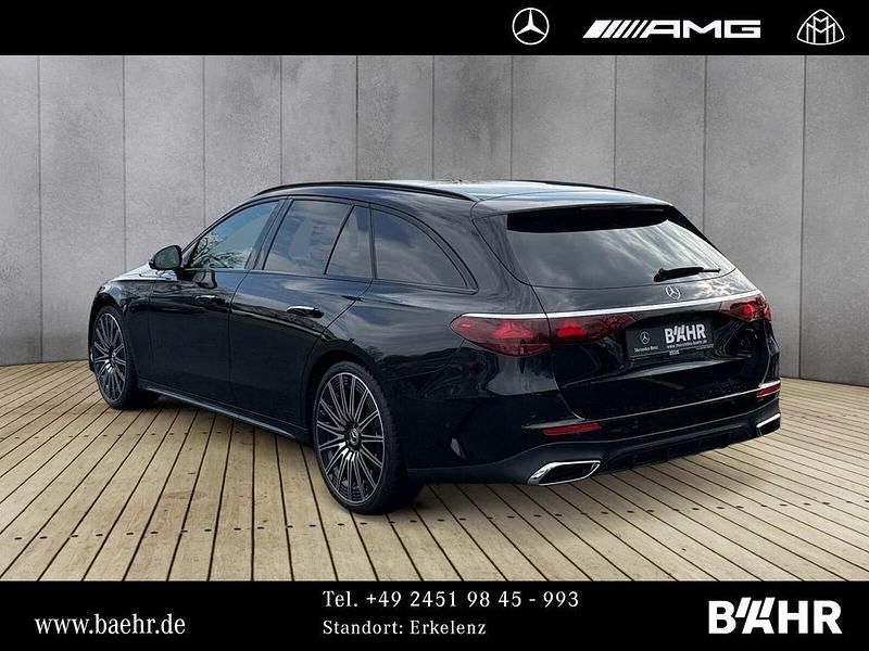 Gebraucht Mercedes E220 AMG 197 PS (144 kW) 2025 Lack obsidianschwarz Kombi