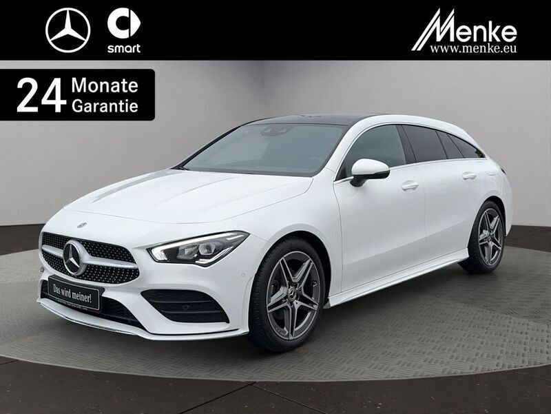 Unilack polarweiß Gebraucht 2023 Mercedes CLA200 Shooting Brake AMG Kombi | 29.980 € (Guter Preis) - Bild 1/4