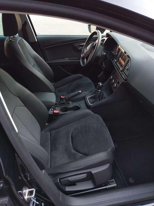 Gebraucht Seat Leon ST Style 105 PS (77 kW) 2015 Schwarz Kombi