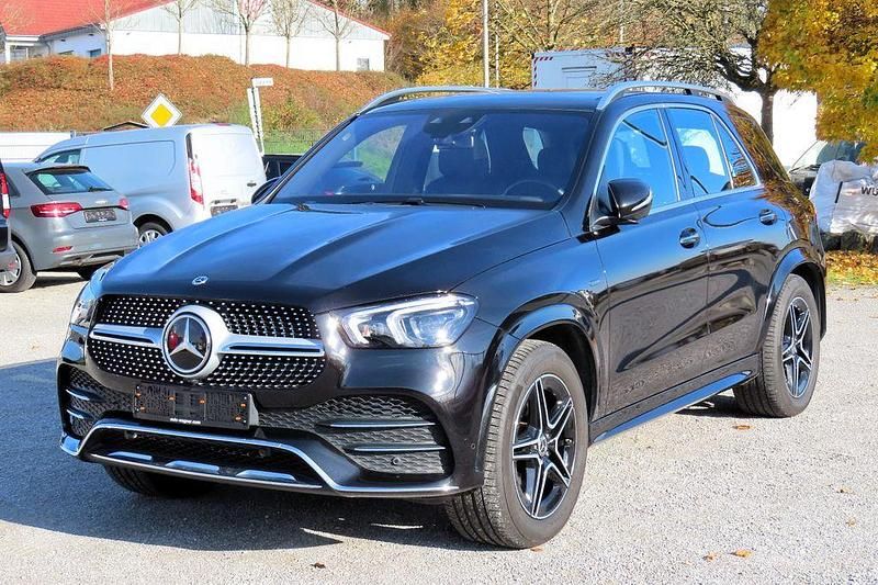 Obsidianschwarz Gebraucht 2021 Mercedes GLE350 AMG SUV | 54.500 € (Fairer Preis) - Bild 1/4