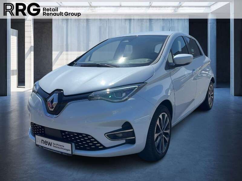 Quartz white Gebraucht 2021 Renault Zoe Intens Kleinwagen | 14.970 € (Fairer Preis) - Bild 1/4