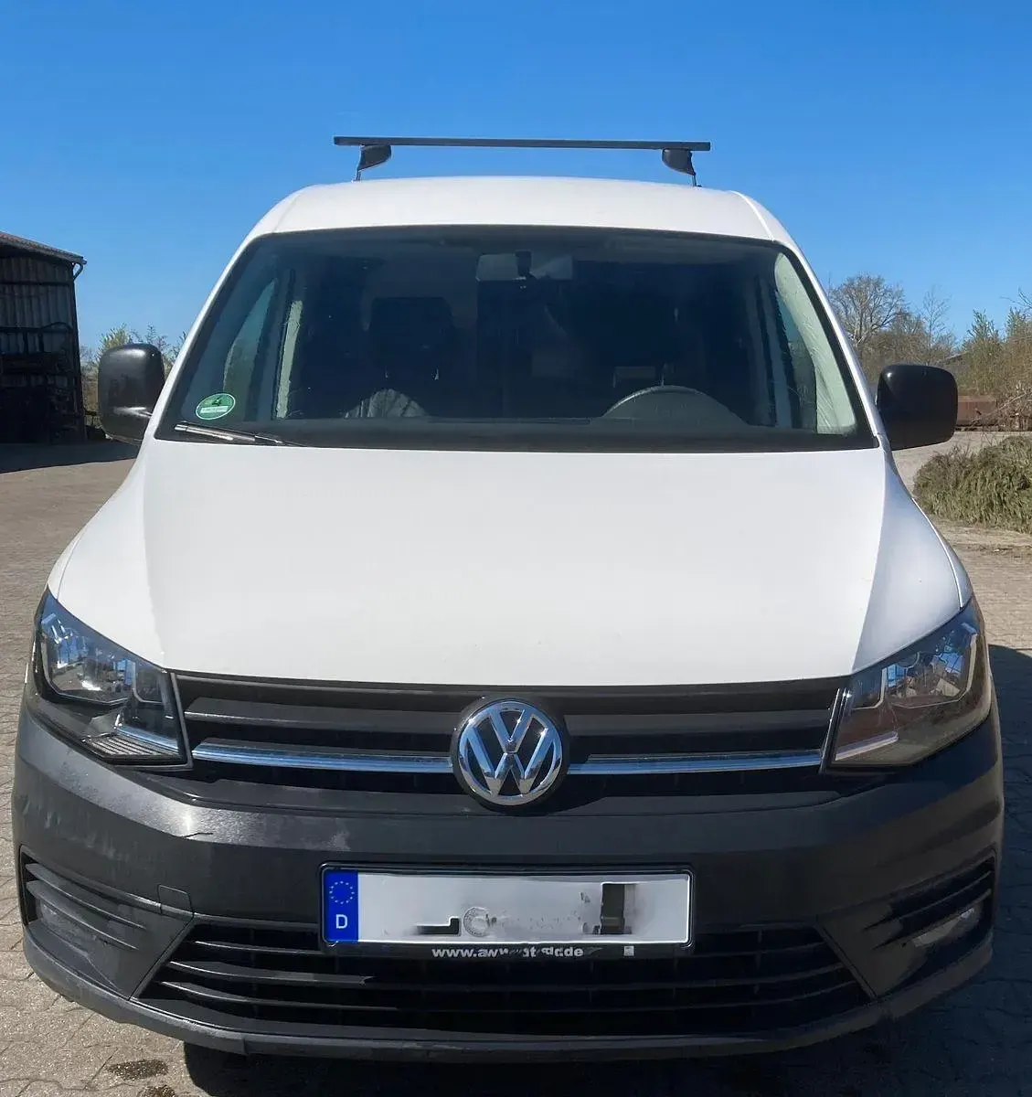 Gebraucht VW Caddy 102 PS (75 kW) 2018 Weiß Van / Kleinbus