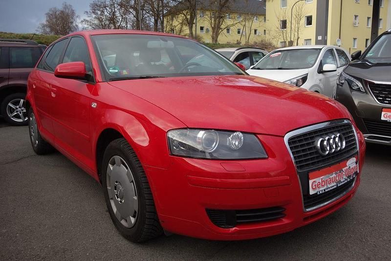 Gebraucht Audi A3 Attraction 170 PS (125 kW) 2007 Rot Kleinwagen