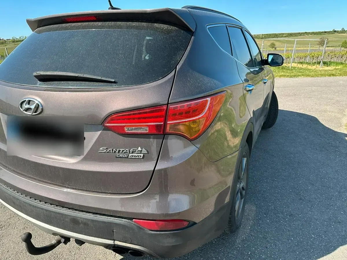 Gebraucht Hyundai Santa Fe Premium 197 PS (144 kW) 2014 Braun SUV