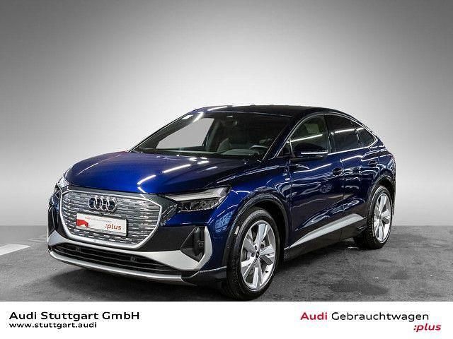 Navarrablau metallic Gebraucht 2022 Audi Q4 e-tron S-Line SUV | 39.540 € (Etwas zu teuer) - Bild 1/4