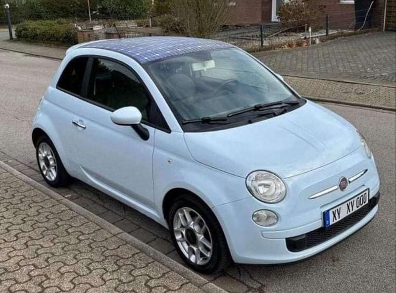 Blau Gebraucht 2010 Fiat 500 Lounge Limousine | 2.450 € (Superpreis) - Bild 1/4