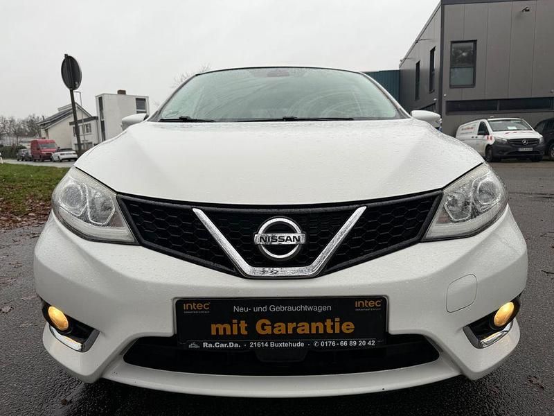Gebraucht Nissan Pulsar Acenta 110 PS (80 kW) 2014 Weiß Limousine