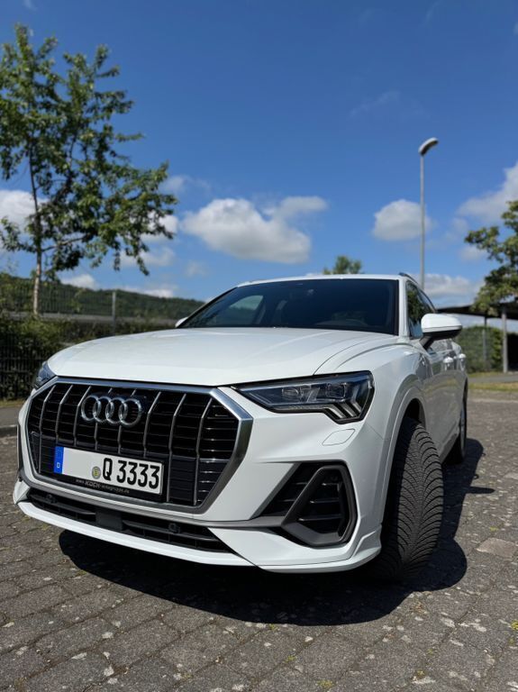 Weiß Gebraucht 2019 Audi Q3 S-Line SUV | 30.900 € (Fairer Preis) - Bild 1/4