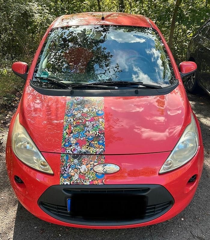 Rot Gebraucht 2009 Ford Ka Kleinwagen | 1.400 € (Superpreis) - Bild 1/4