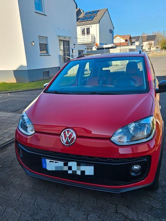Gebraucht VW cross up! 75 PS (55 kW) 2013 Rot Kleinwagen