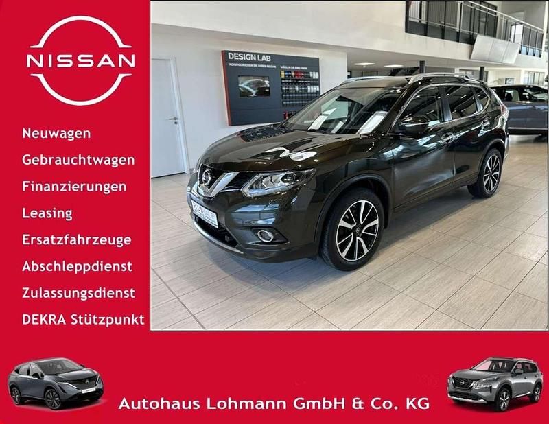 Titanium olive metallic Gebraucht 2016 Nissan X-Trail Tekna SUV | 12.350 € (Fairer Preis) - Bild 1/4