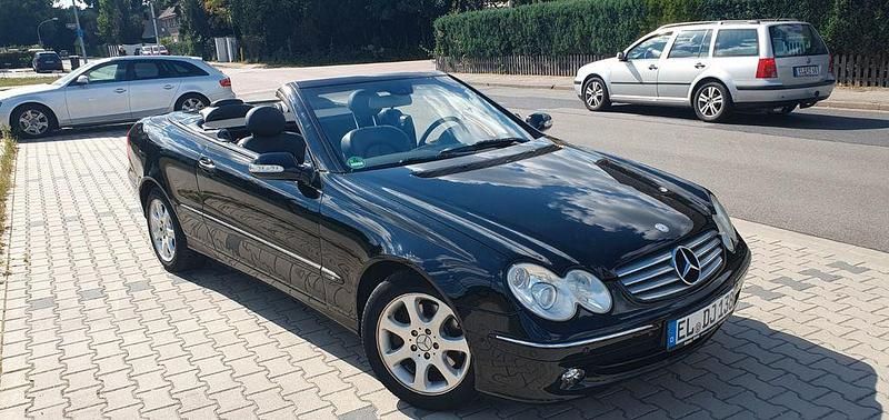 Schwarz Gebraucht 2003 Mercedes CLK200 Cabrio | 5.399 € (Superpreis) - Bild 1/4