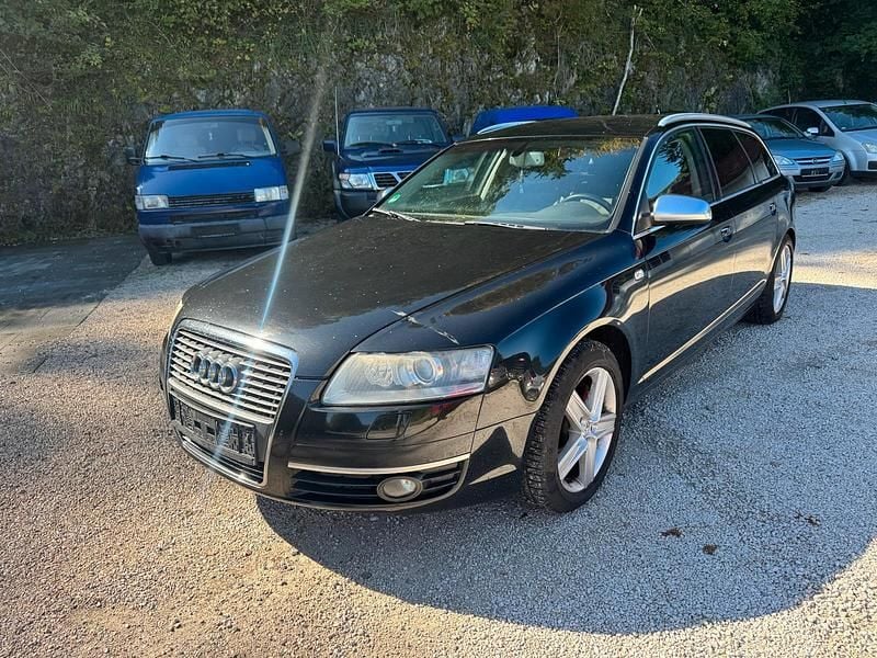 Schwarz Gebraucht 2008 Audi A6 S-Line Kombi | 2.650 € (Superpreis) - Bild 1/4