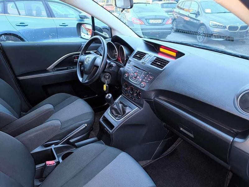 Gebraucht Mazda 5 Prime-Line 116 PS (85 kW) 2013 Plutossilber metallic Van / Kleinbus