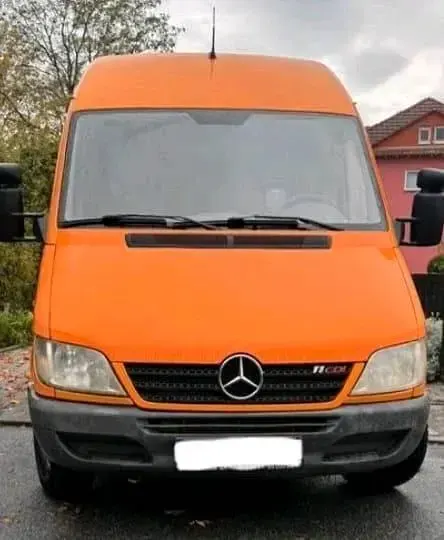 Gebraucht Mercedes Sprinter 109 PS (80 kW) 2004 Orange Van