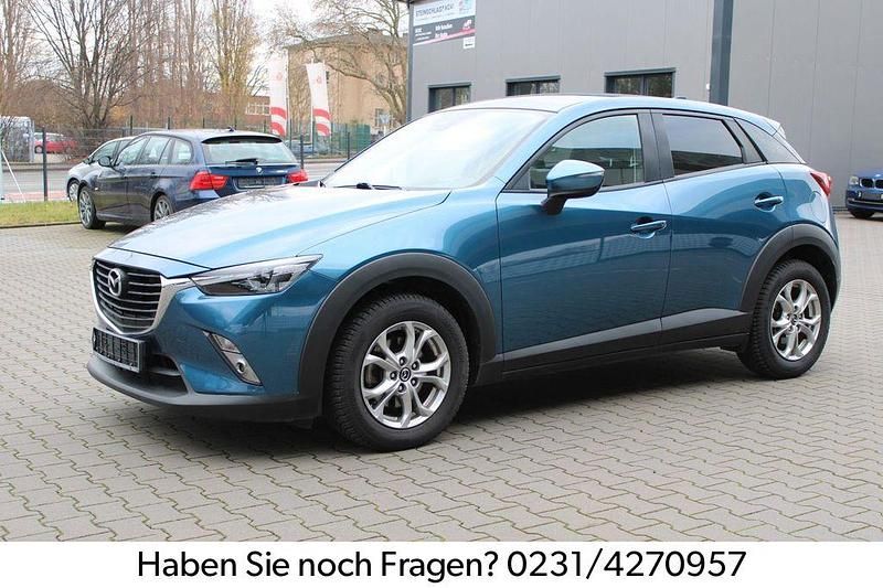 Gebraucht Mazda CX-3 Exclusive-Line 120 PS (88 kW) 2017 Eternal blue SUV