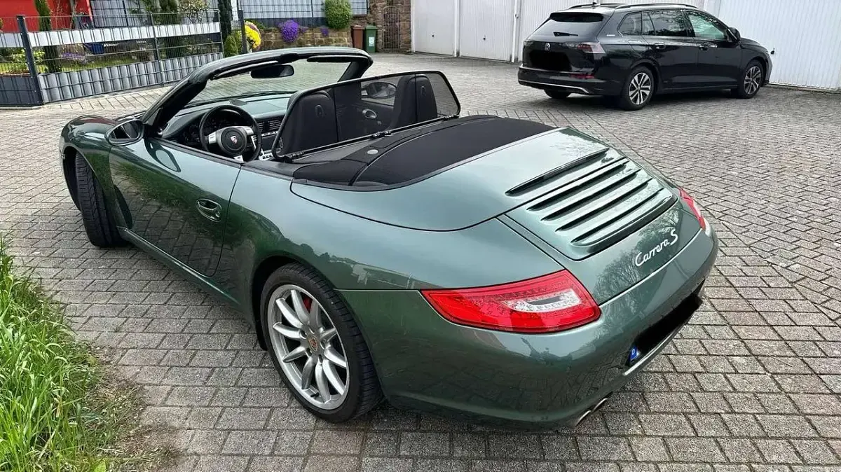 Gebraucht Porsche 911 Carrera S Cabriolet 385 PS (283 kW) 2008 Malachitgrünmetallic Cabrio