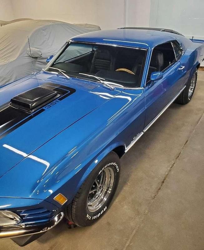 Gebraucht Ford Mustang 300 PS (220 kW) 1970 Medium bright blue Coupé