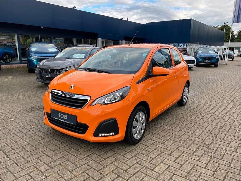 Orange Gebraucht 2021 Peugeot 108 Active Kleinwagen | 8.950 € (Fairer Preis) - Bild 1/4