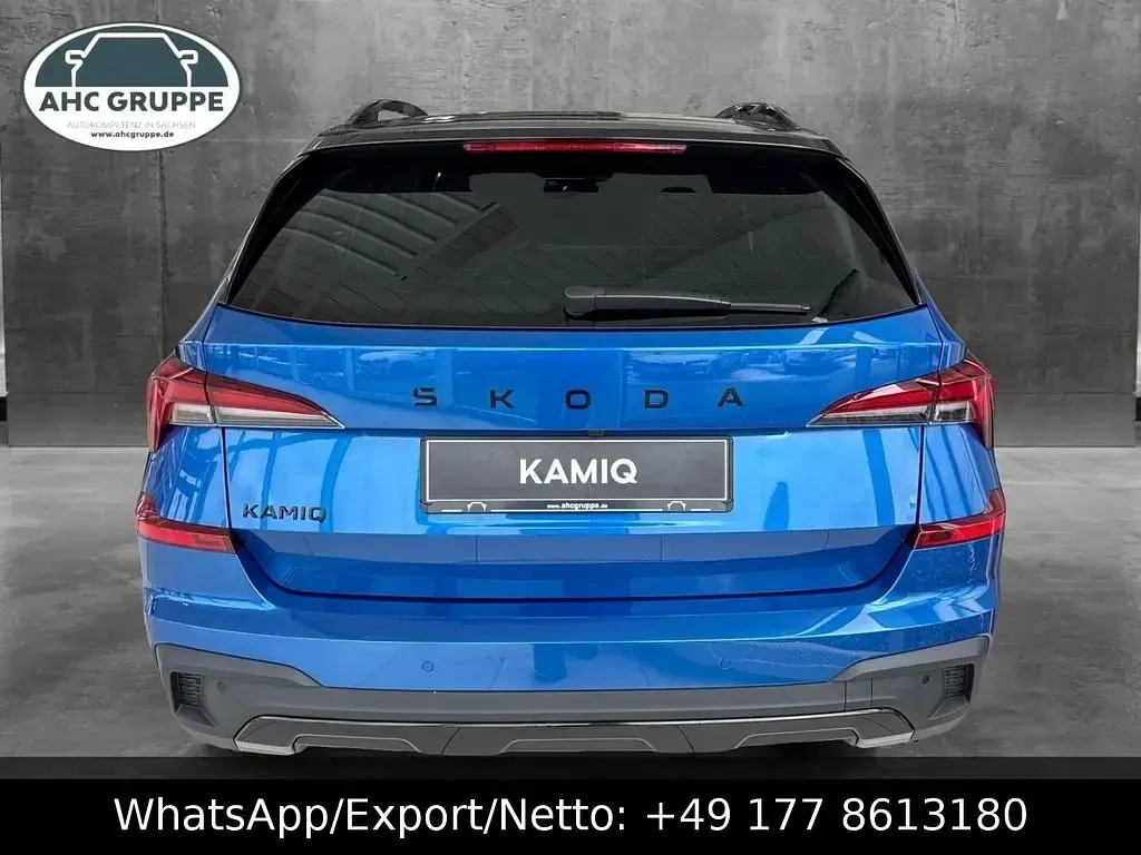 Gebraucht Skoda Kamiq Monte Carlo 150 PS (110 kW) 2025 Raceblau metallic SUV