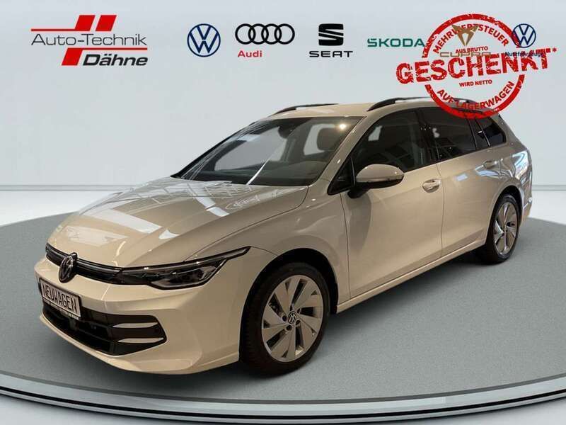 Weiß Neu 2024 VW Golf VIII Life Kombi | 32.880 € (Etwas zu teuer) - Bild 1/3
