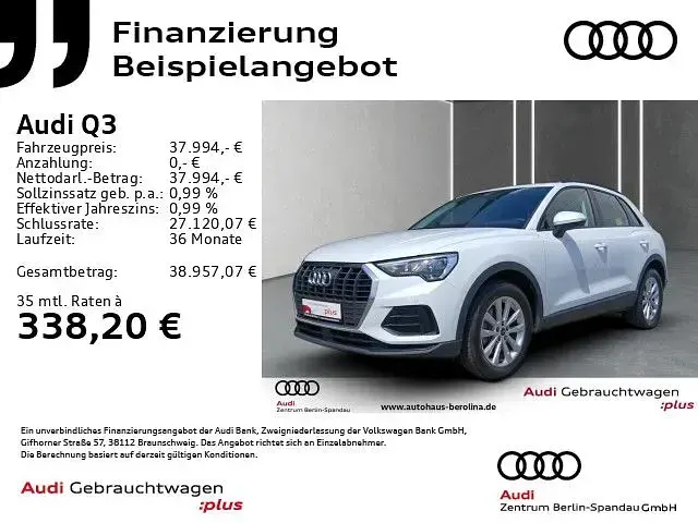 Gebraucht Audi Q3 Basis 193 PS (141 kW) 2025 Gletscherweiß metallic SUV