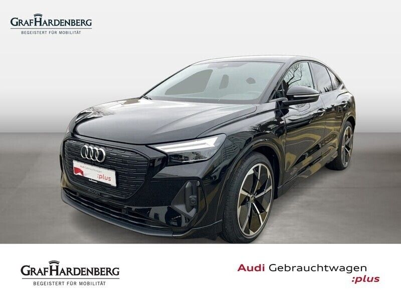 Schwarz Gebraucht 2022 Audi Q4 e-tron S-Line SUV | 30.990 € (Etwas zu teuer) - Bild 1/4