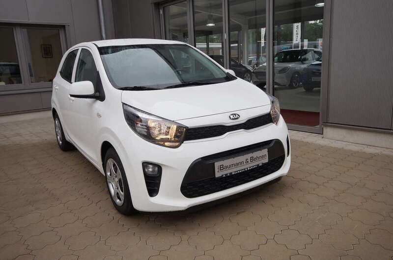 Weiss Gebraucht 2021 Kia Picanto Kleinwagen | 11.390 € (Guter Preis) - Bild 1/4