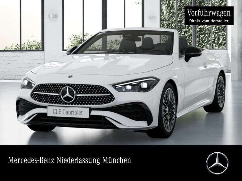 Polarweiß Gebraucht 2025 Mercedes CLE200 AMG Cabrio | 64.890 € - Bild 1/4