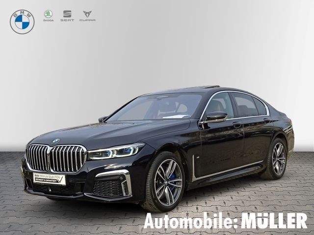 Schwarz Gebraucht 2021 BMW 740 M Sport Limousine | 65.680 € - Bild 1/4