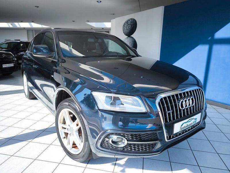 Blau Gebraucht 2013 Audi Q5 S-Line SUV | 17.490 € (Fairer Preis) - Bild 1/4