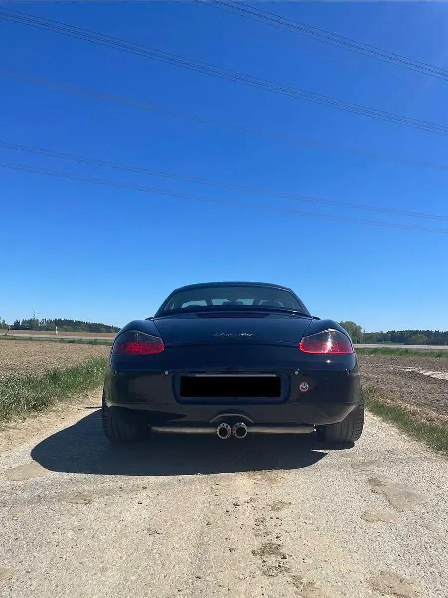 Gebraucht Porsche Boxster 220 PS (161 kW) 2000 Schwarz Cabrio