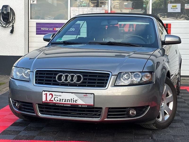 Grau Gebraucht 2005 Audi A4 Cabriolet Sport Cabrio | 4.849 € (Guter Preis) - Bild 1/4