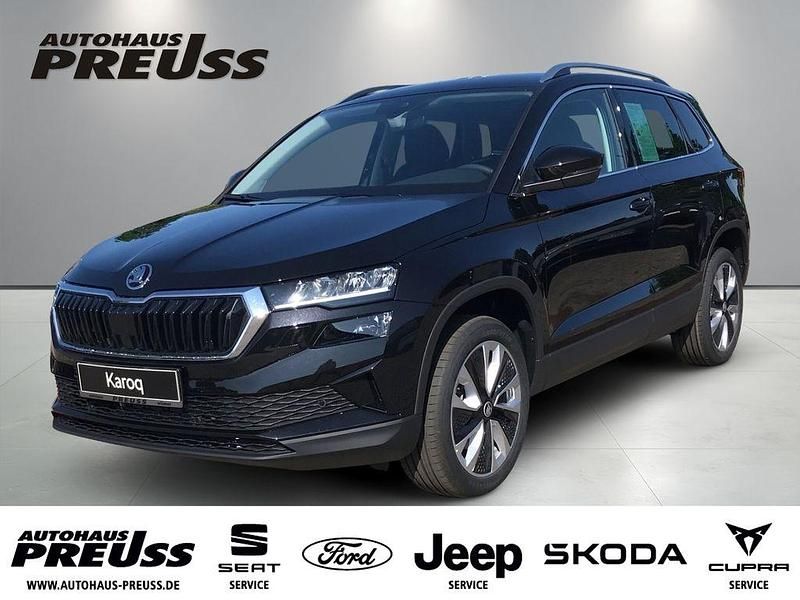 Schwarzmagic perleffekt Gebraucht 2025 Skoda Karoq Selection SUV | 34.780 € (Fairer Preis) - Bild 1/4
