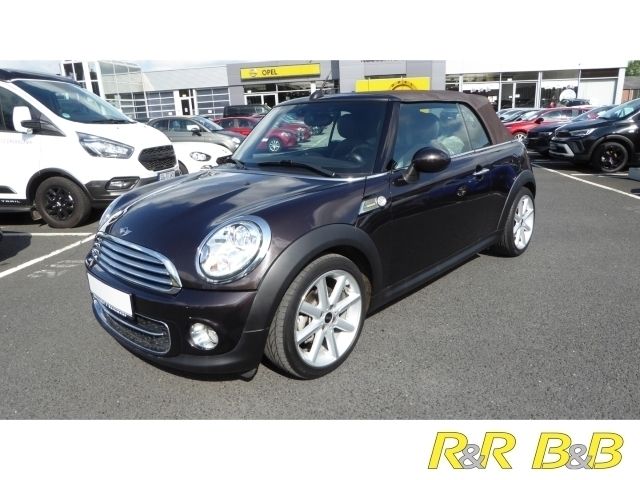 Braun Gebraucht 2014 Mini Cooper Cabriolet Cabrio | 9.450 € - Bild 1/4
