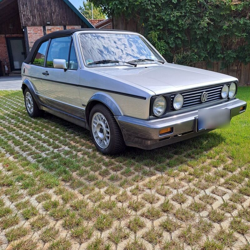 Silber Gebraucht 1990 VW Golf Cabriolet Cabrio | 13.500 € - Bild 1/4