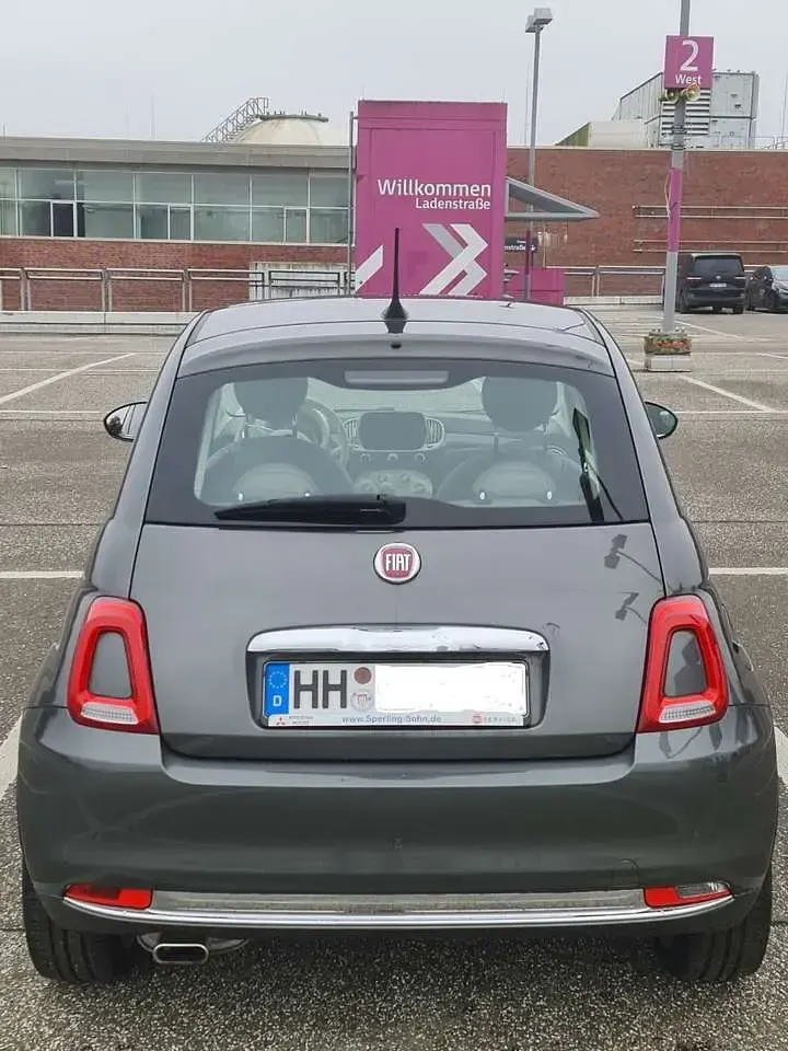 Gebraucht Fiat 500 Lounge 69 PS (50 kW) 2018 Grau Limousine