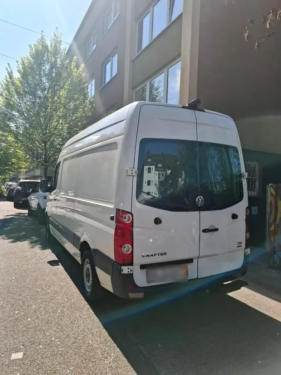 Second-hand VW Crafter 101 CP (74 kW) 2013 Alb Van