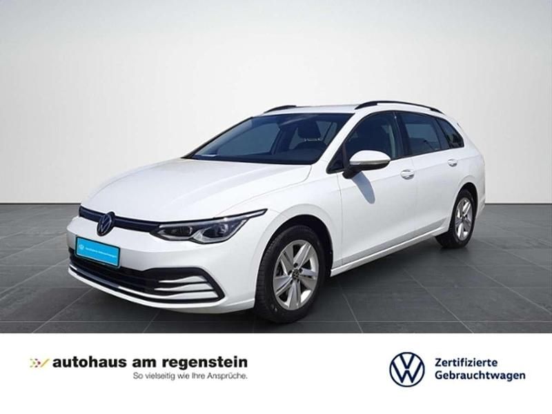 Weiß Gebraucht 2021 VW Golf VIII Life Kombi | 20.240 € (Fairer Preis) - Bild 1/4