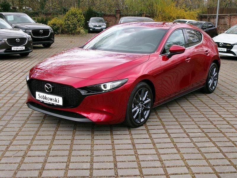 Gebraucht Mazda 3 Exclusive-Line 150 PS (110 kW) 2023 Rot Kleinwagen