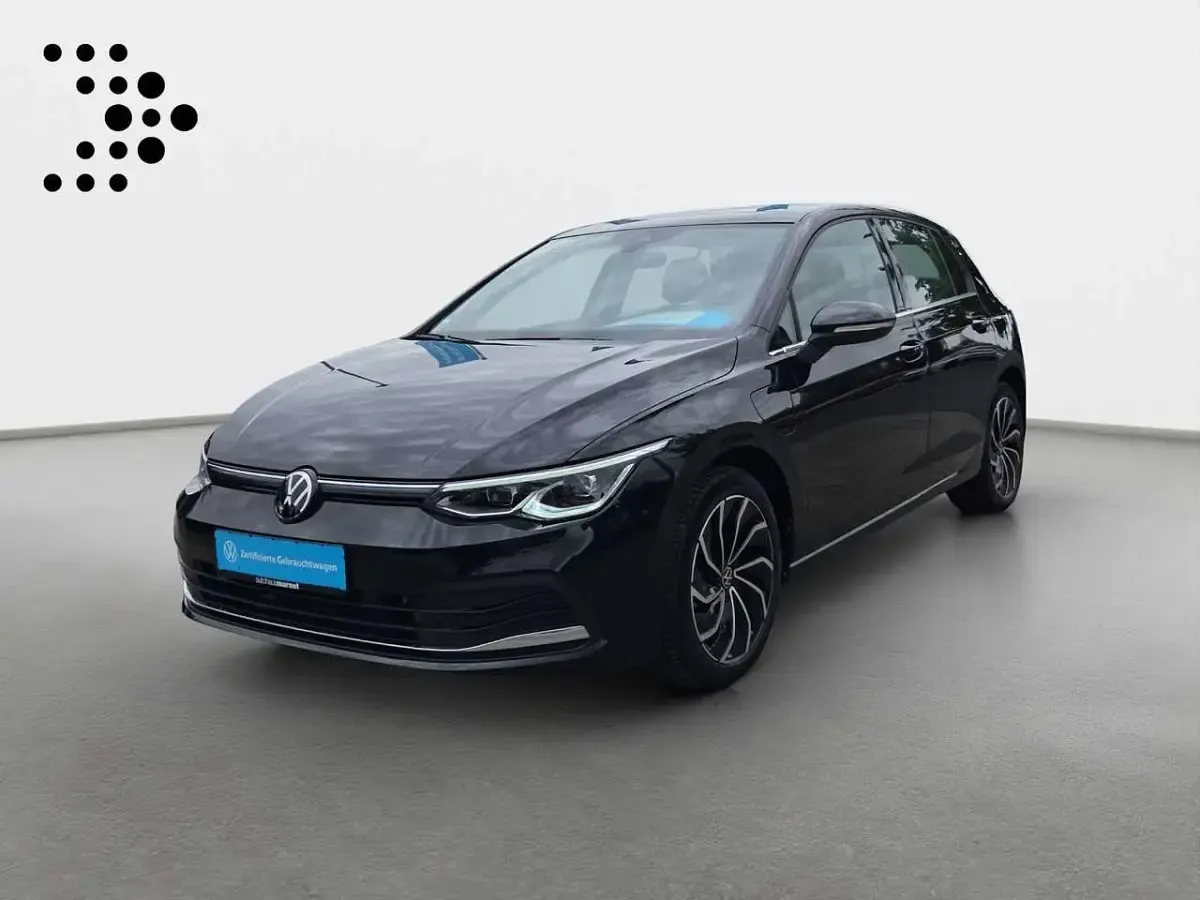 Gebraucht VW Golf VIII Style 204 PS (150 kW) 2021 Deep black perleffekt Limousine