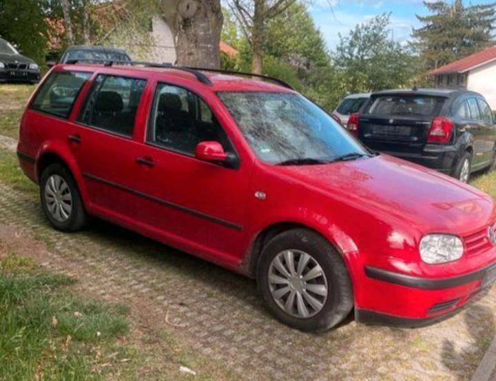Rot Gebraucht 2000 VW Golf IV Kombi | 650 € (Superpreis) - Bild 1/4