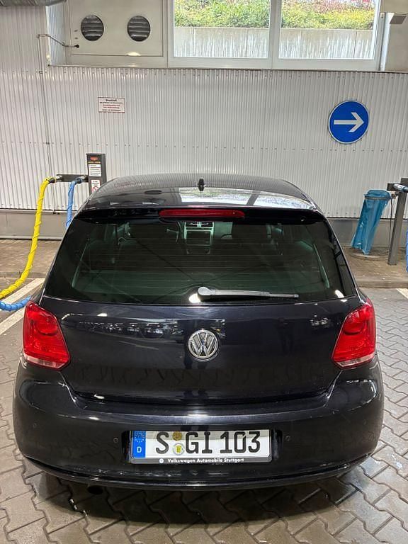 Gebraucht VW Polo Match 90 PS (66 kW) 2012 Schwarz Kleinwagen