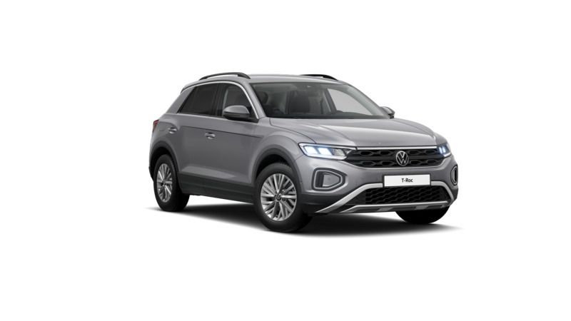 Grau Gebraucht 2024 VW T-Roc Life SUV | 21.930 € (Guter Preis) - Bild 1/4
