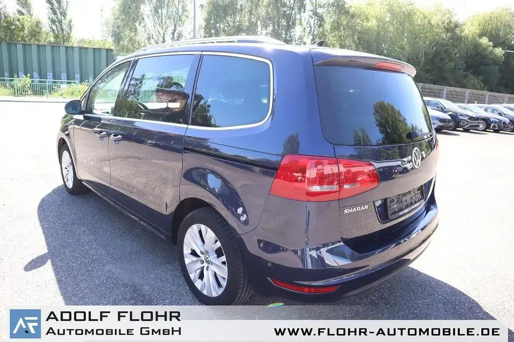 Gebraucht VW Sharan Comfortline 150 PS (110 kW) 2013 Night blue Van / Kleinbus