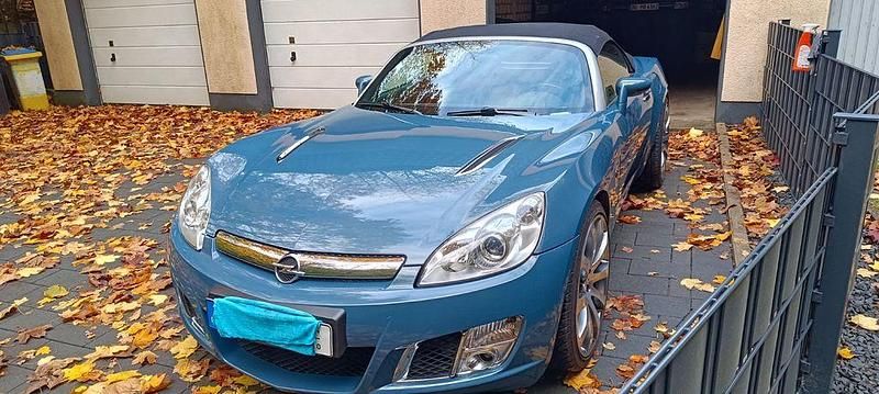 Blau Gebraucht 2007 Opel GT Cabrio | 17.500 € (Fairer Preis) - Bild 1/4