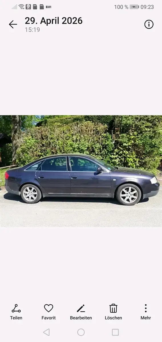 Usata Audi A6 165 CV (121 kW) 1997 Nero Berlina