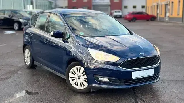 Gebraucht Ford C-MAX Trend 101 PS (74 kW) 2017 Blau Van / Kleinbus