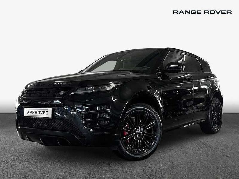 Santorini black Gebraucht 2024 Land Rover Range Rover evoque SE Dynamic SUV | 65.490 € - Bild 1/3